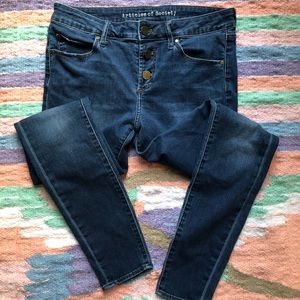 Articles of Society Blue Skinny Jeans 29x28